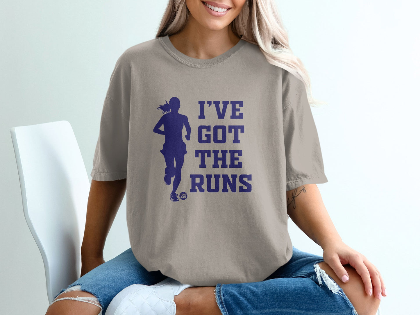 I'VE GOT THE RUNS Runner Silhouette product type