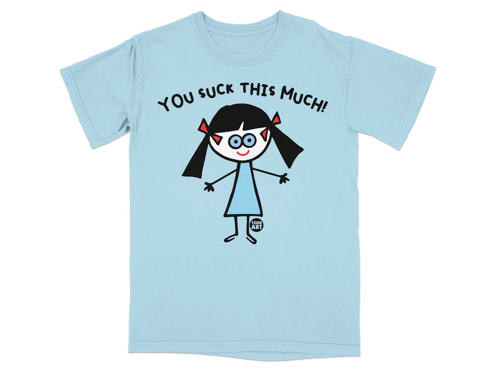 You Suck This Much Cartoon Character T-Shirt