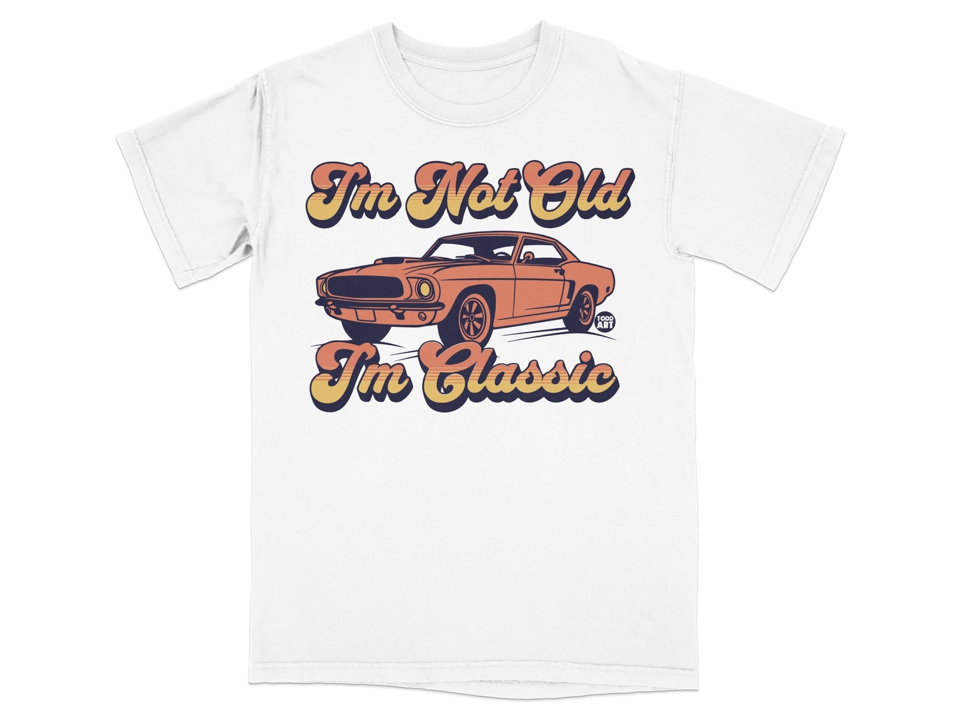 I'm Not Old I'm Classic Vintage Car Graphic T-Shirt