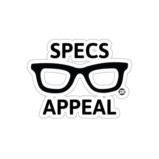 Specs Appeal Eyeglasses With Todd Art Logo Stylish sticker
