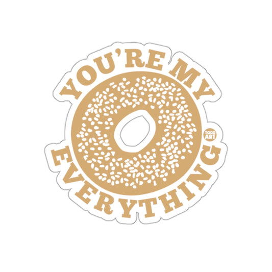 You're My Everything Donut Design Sticker Product