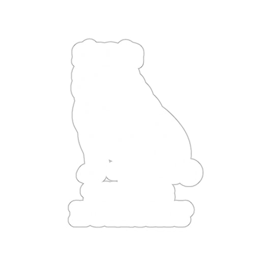 Detailed Custom Shaped Animal Sticker Product
