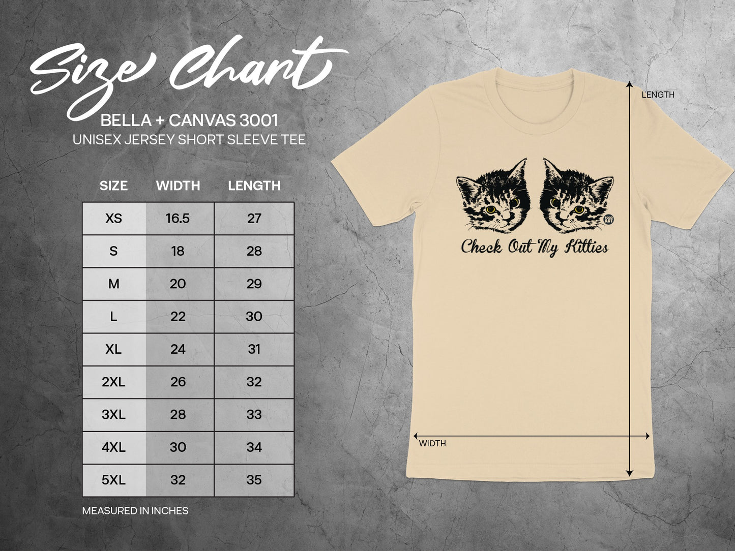 Check Out My Kitties Graphic Unisex Tee product