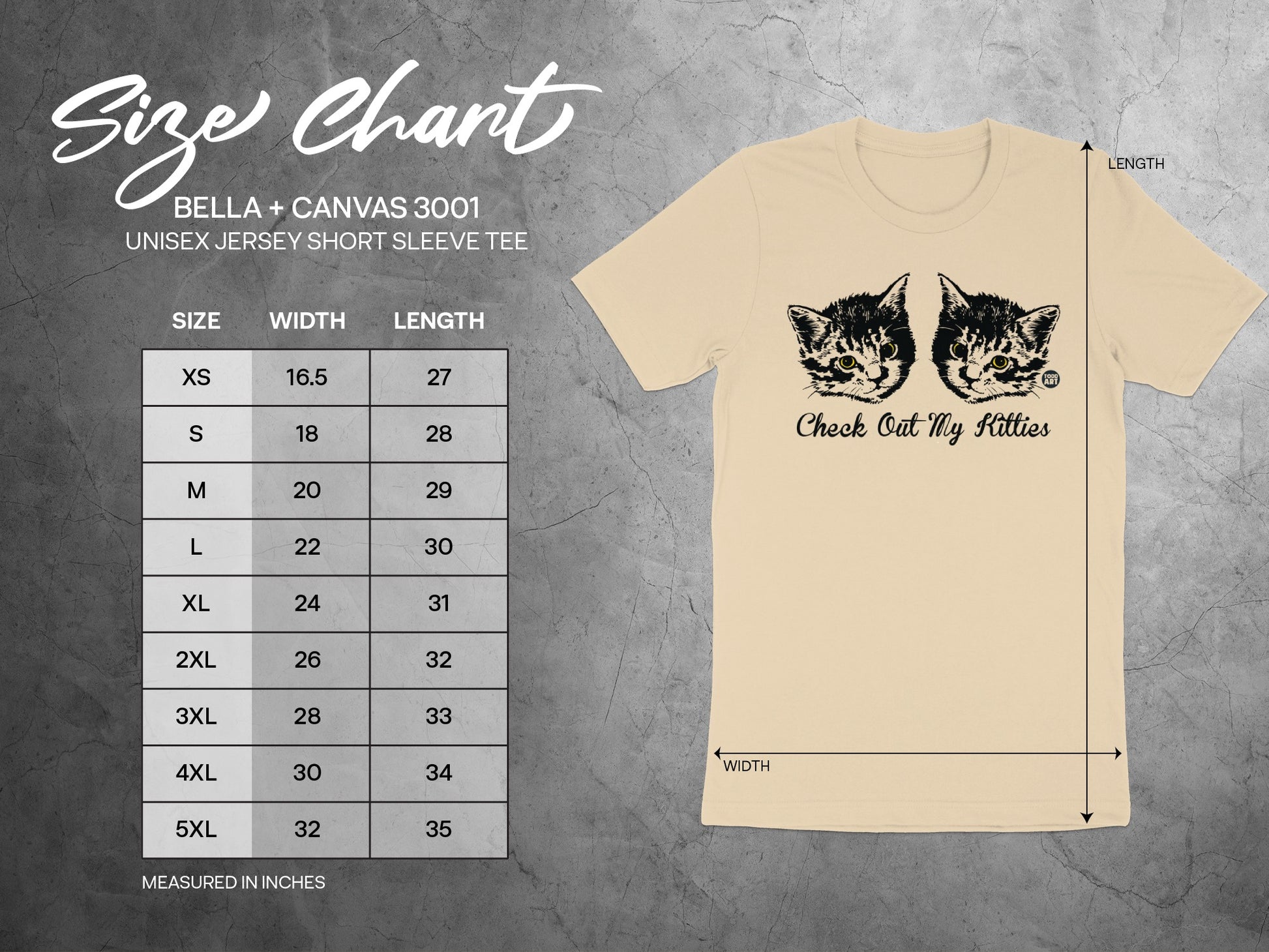 Check Out My Kitties Graphic Unisex Tee product
