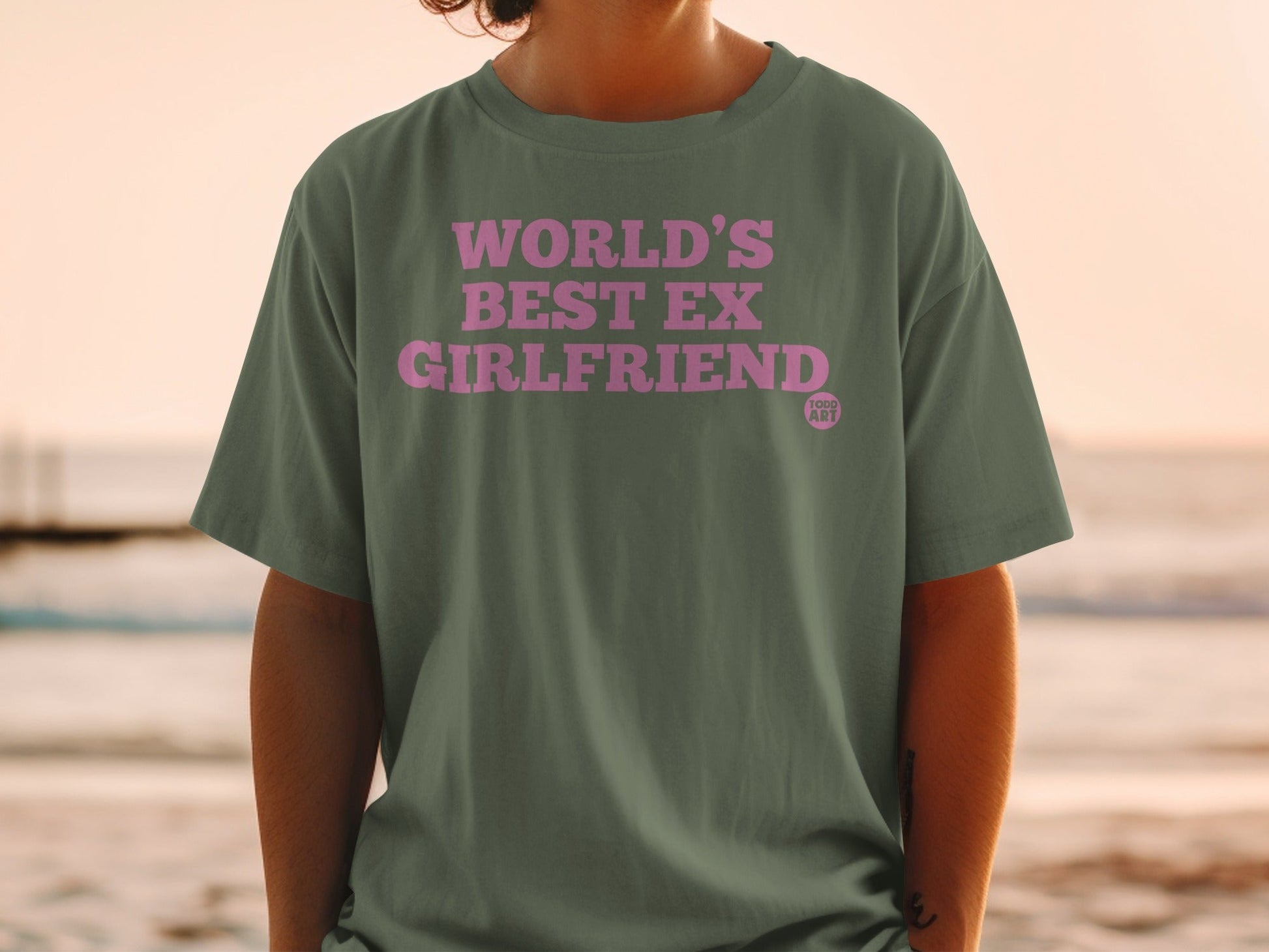 World's Best Ex Girlfriend Todd Art T-Shirt