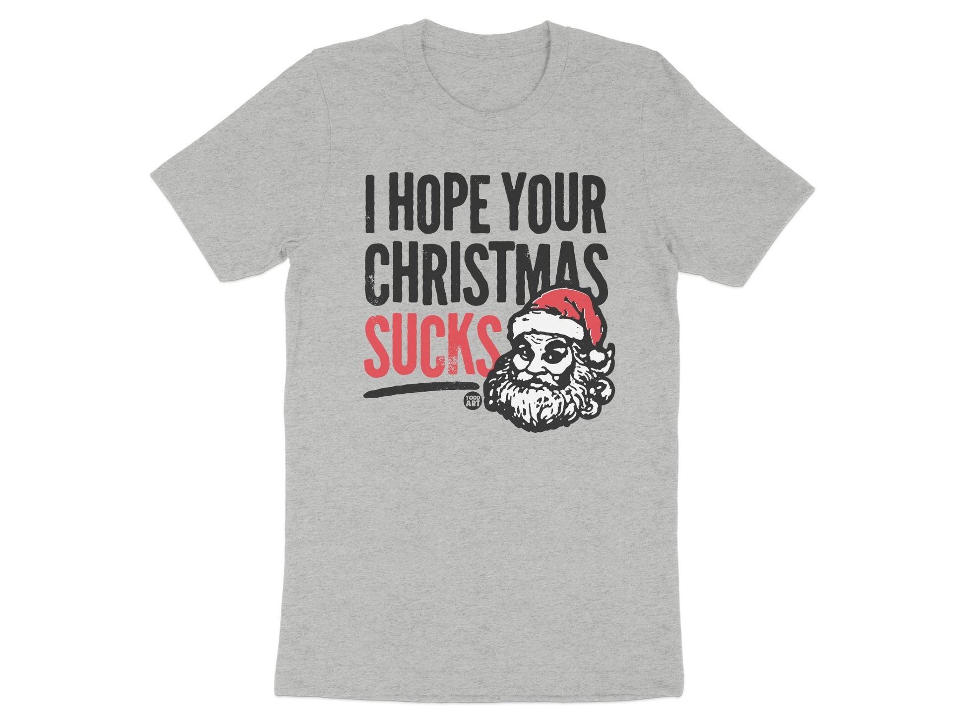 I Hope Your Christmas Sucks Santa Graphic Shirt product