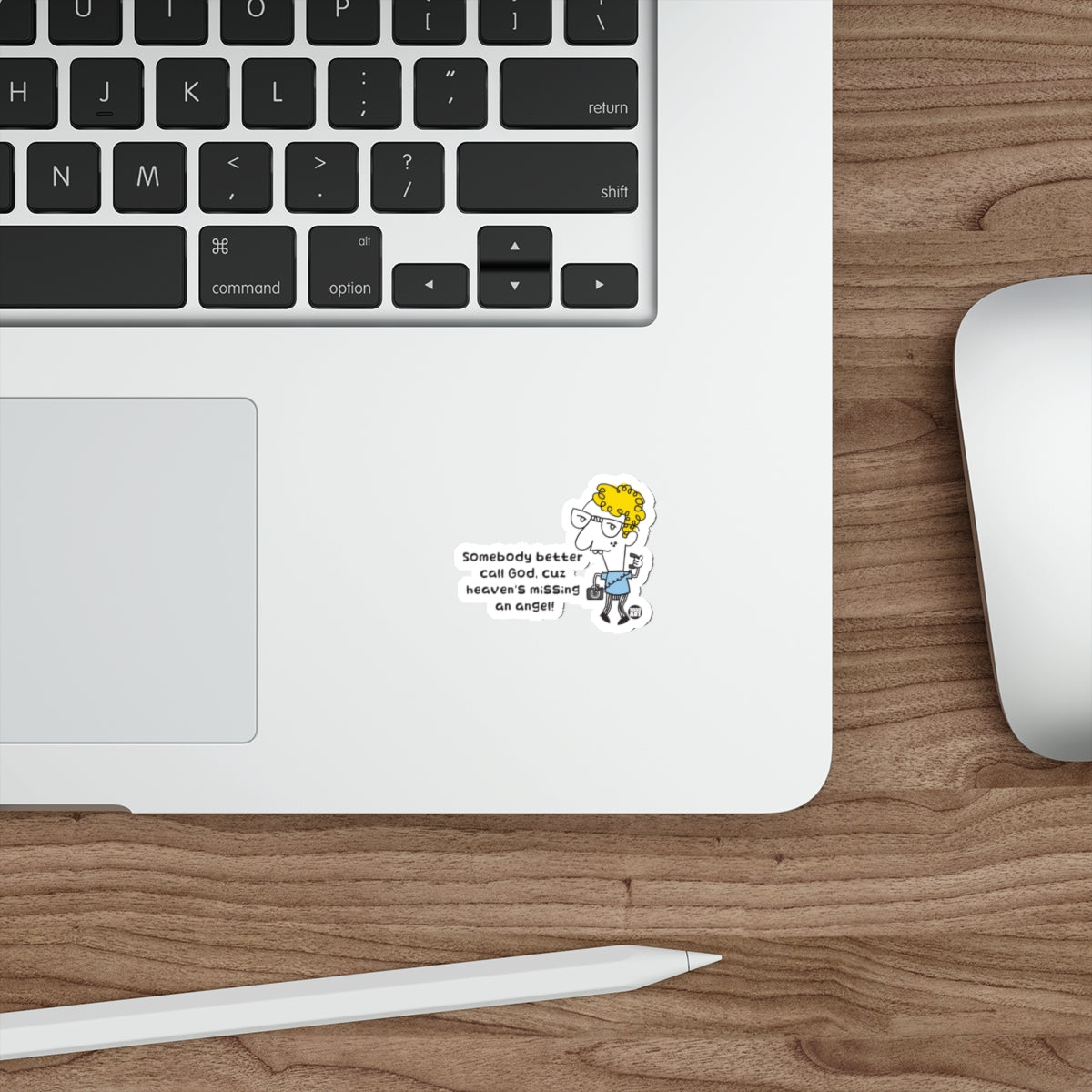Somebody Better Call God Funny Sticker for Laptops and More