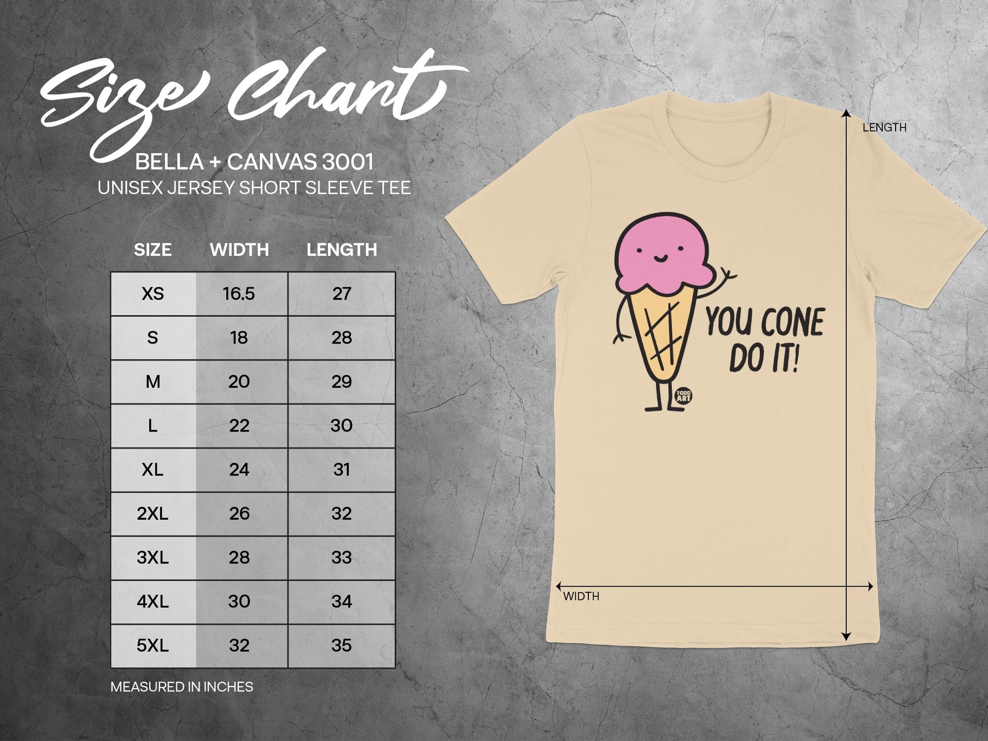 Motivational Ice Cream Unisex Jersey Short Sleeve Tee