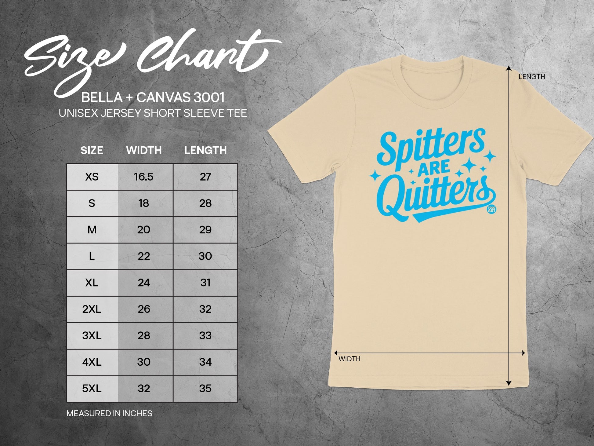 Spitters are Quitters Unisex Jersey Short Sleeve Tee