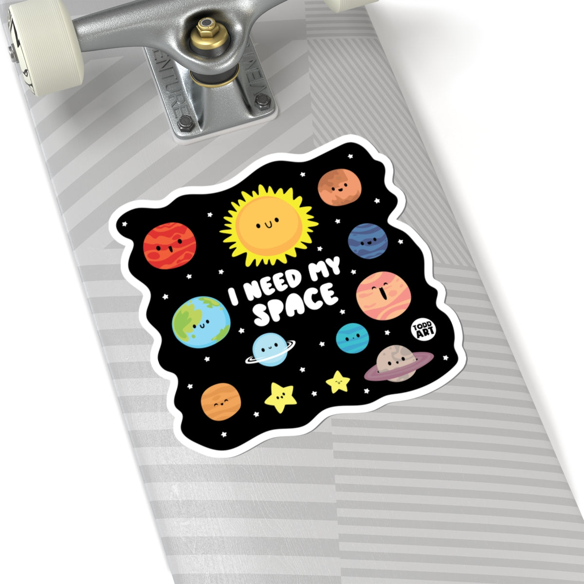I Need Mt Space Todd Art Sticker