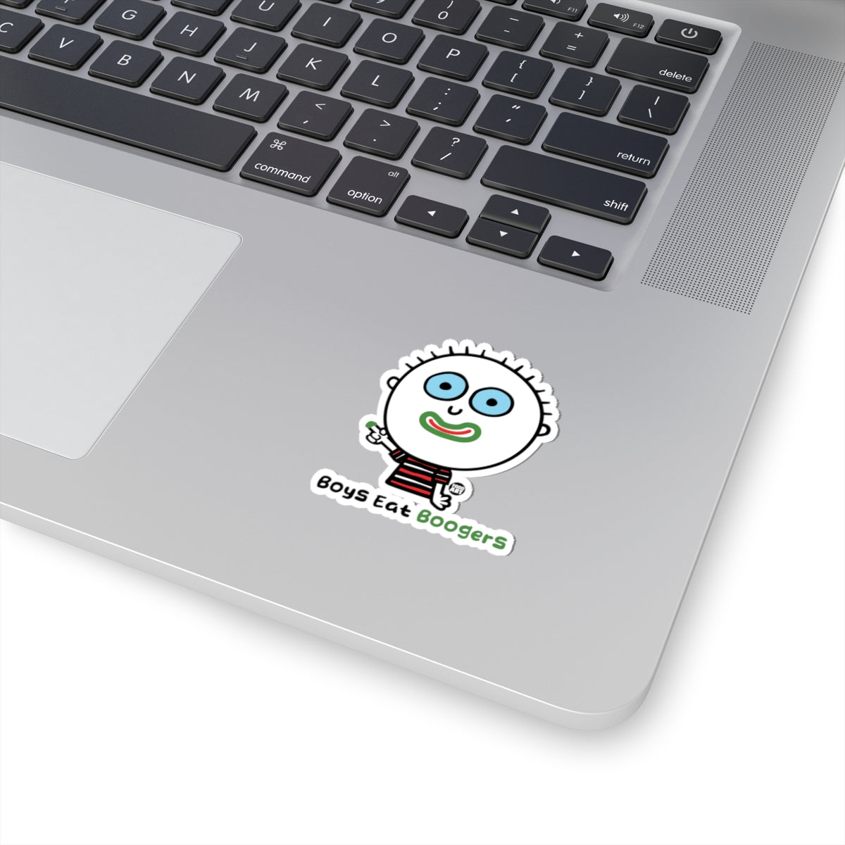 Boys Eat Boogers Die-Cut Sticker