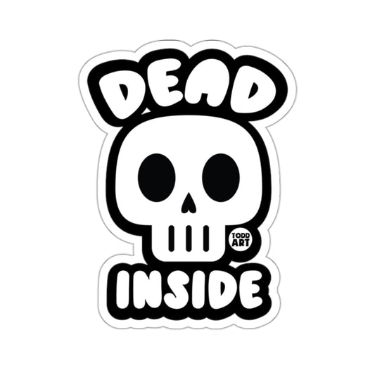 DEAD INSIDE Skull Graphic TODD ART 