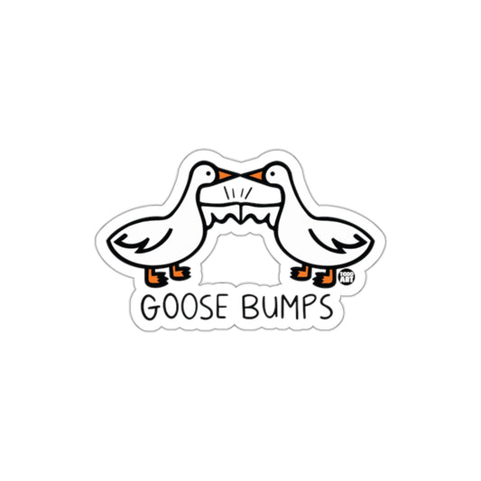Funny Goose Bumps Sticker for Laughter and Fun