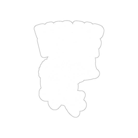 Fun Decorative Item Silhouette Shape for Creativity