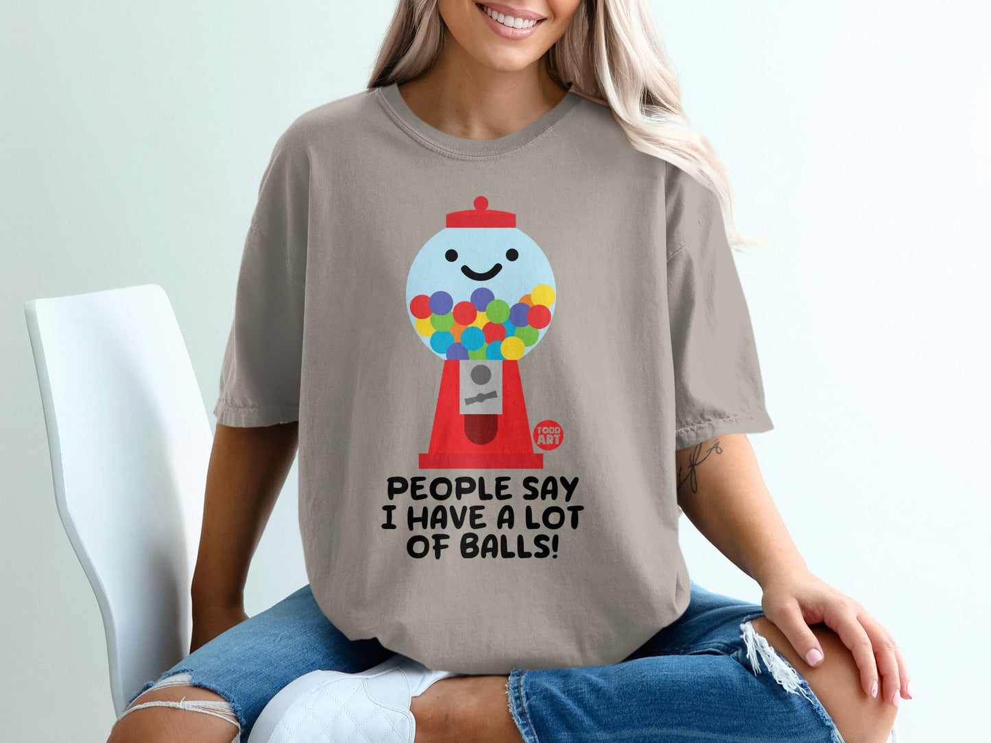 People Say I Have A Lot Of Balls! Graphic Tee