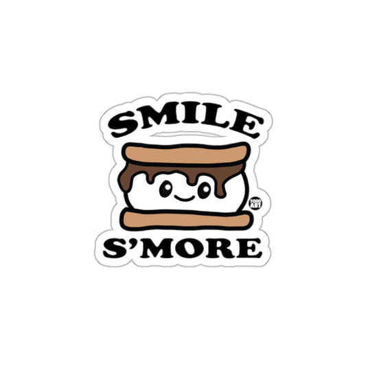 Smile S'more Cute Dessert Character Sticker