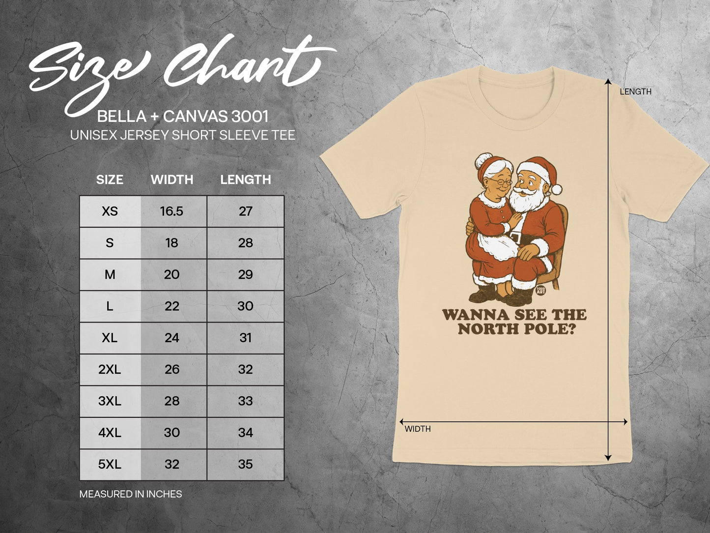 Wanna See The North Pole Tee Holiday Shirt