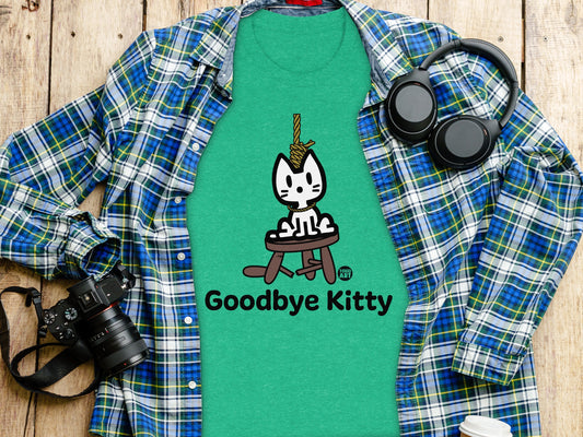 Goodbye Kitty Cute Cat Design T-shirt for Sale