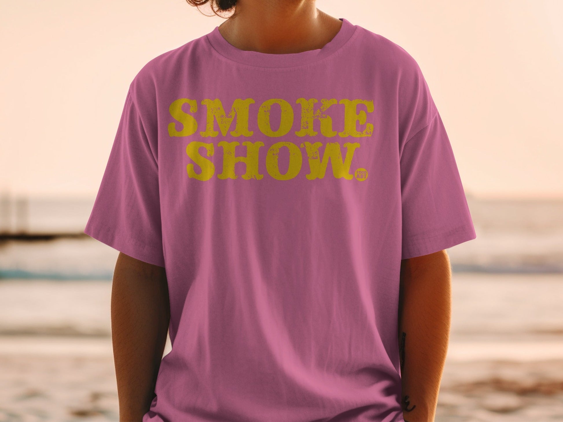 Smoke Show Graphic Statement T-Shirt
