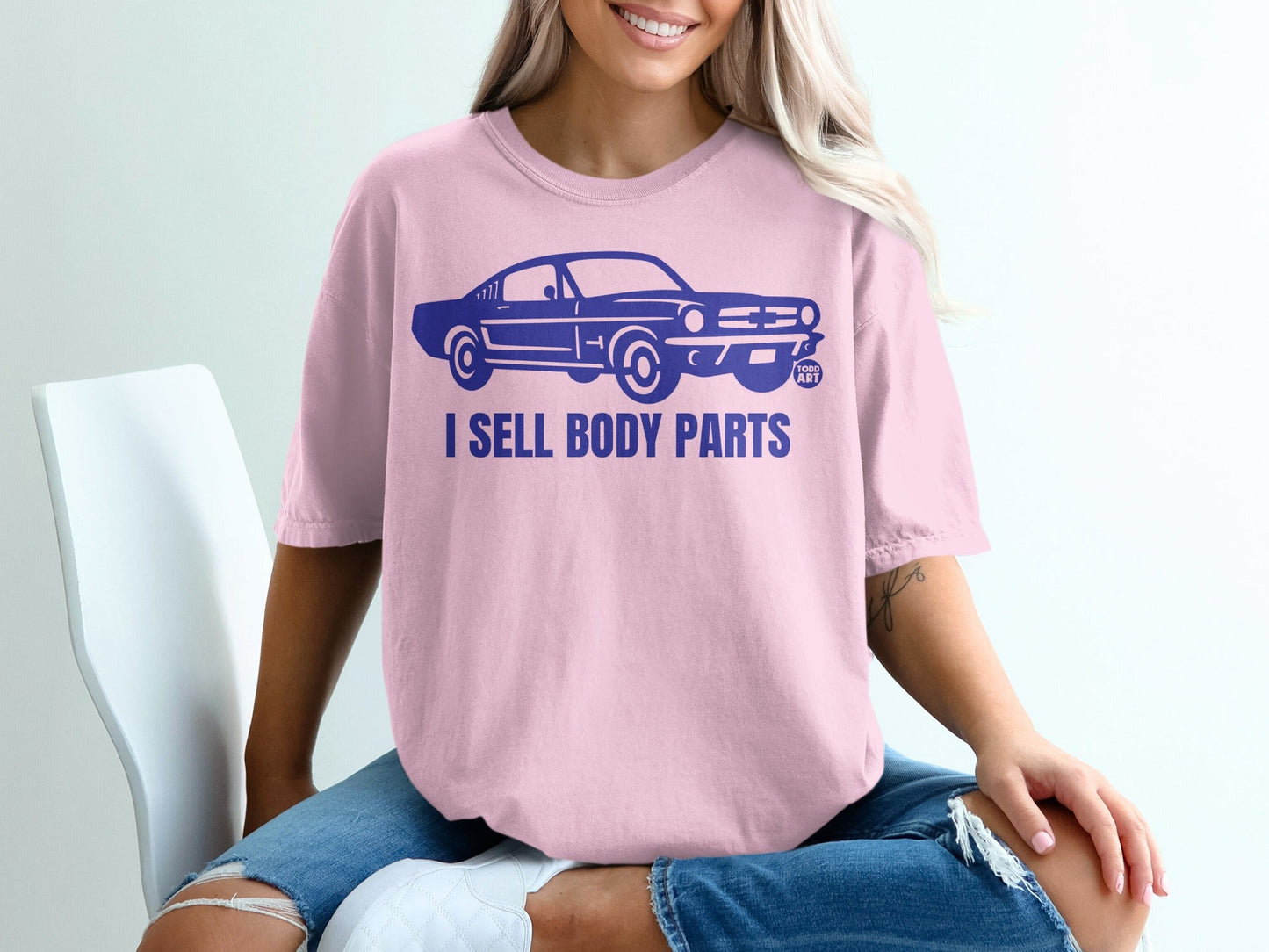 I Sell Body Parts Car Graphic T-Shirt