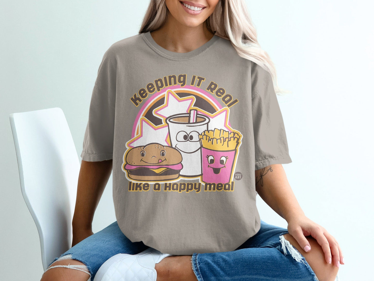 Keeping It Real Like A Happy Meal T-shirt