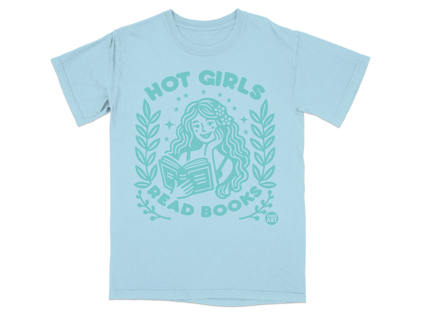 Hot Girls Read Books Graphic T-Shirt