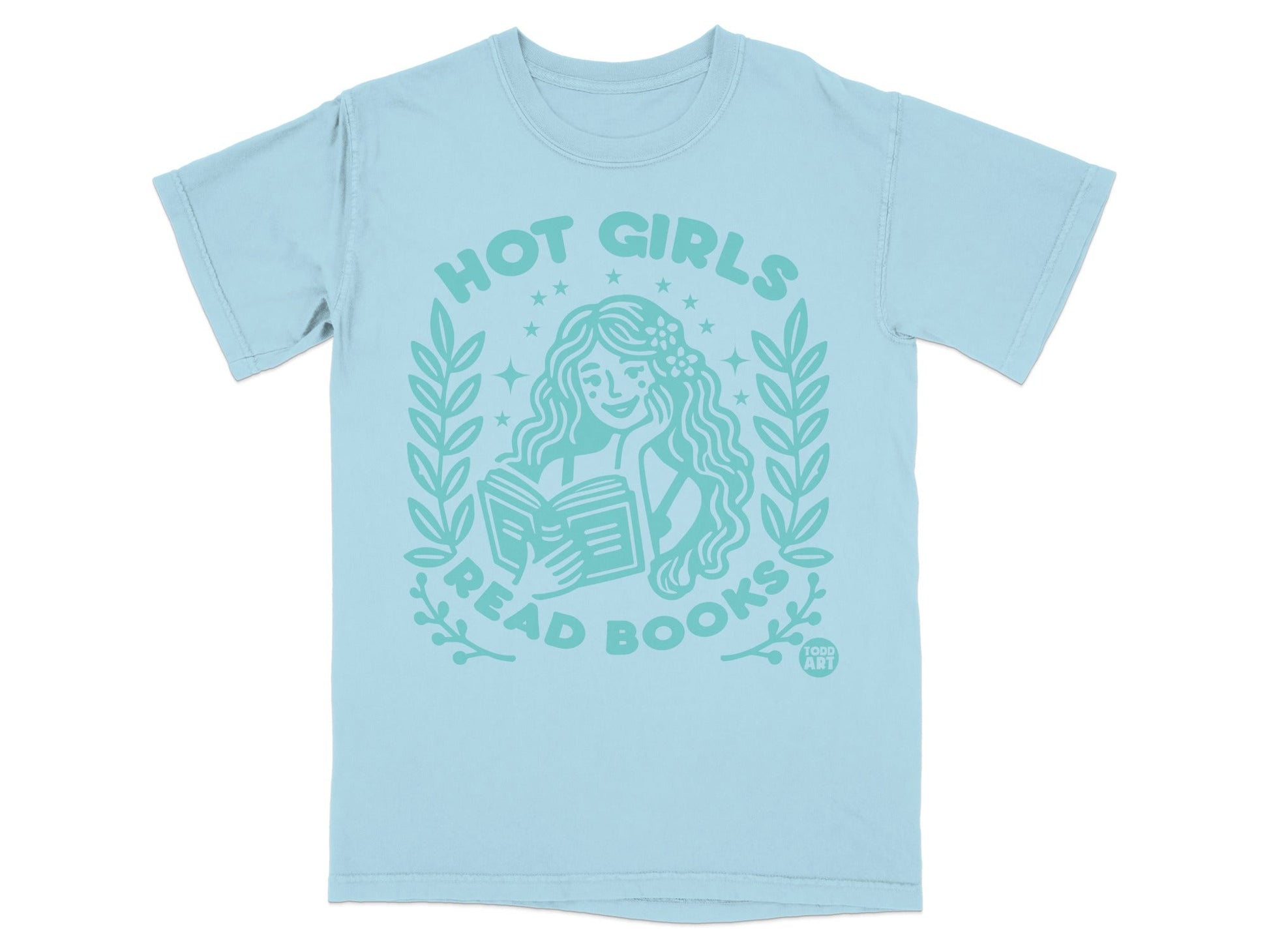 Hot Girls Read Books Graphic T-Shirt