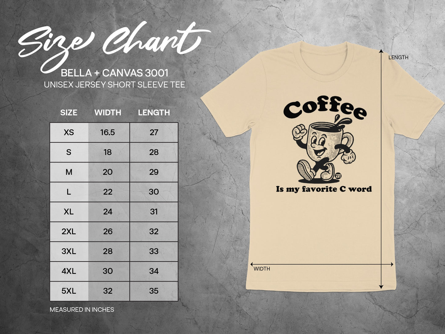 Coffee Is My Favorite C Word Graphic T-Shirts