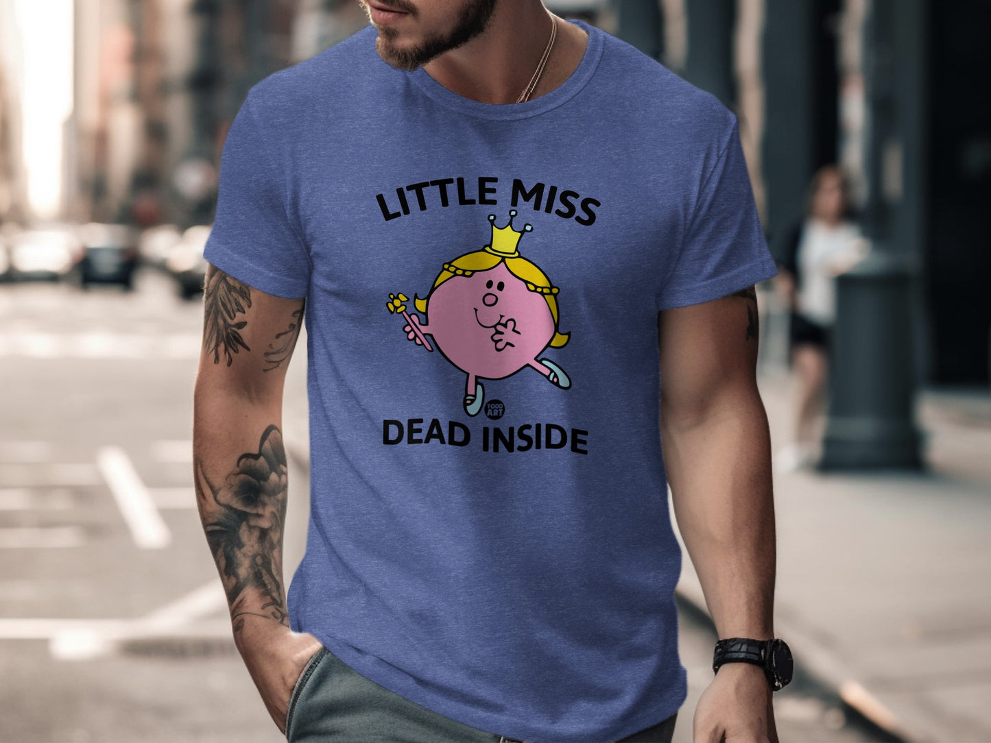 Little Miss Dead Inside T-Shirt Fun Graphic Tee
