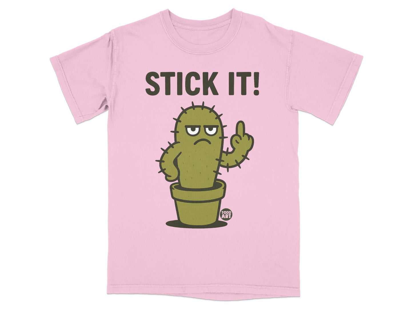 Funny 'Stick It!' Cactus T-Shirt Product