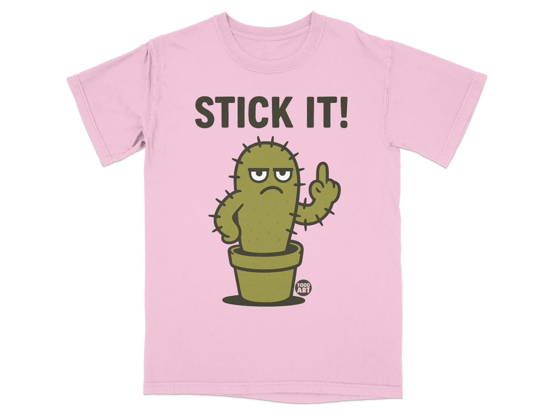 Funny 'Stick It!' Cactus T-Shirt Product