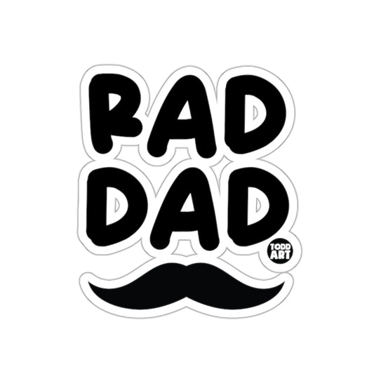 Stylish Rad Dad Design Graphic Sticker