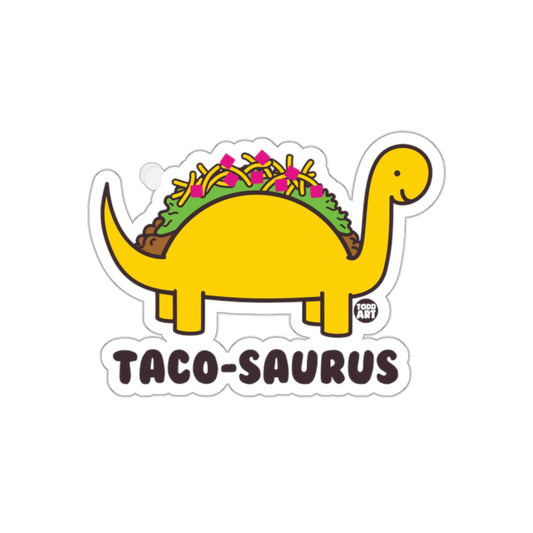 Taco-Saurus Fun Dinosaur Themed Sticker Product