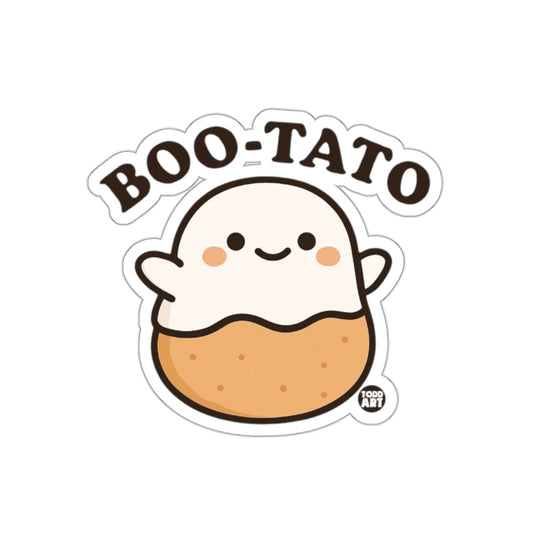 Boo-Tato Cute Kawaii Style Sticker for Fun Decorations