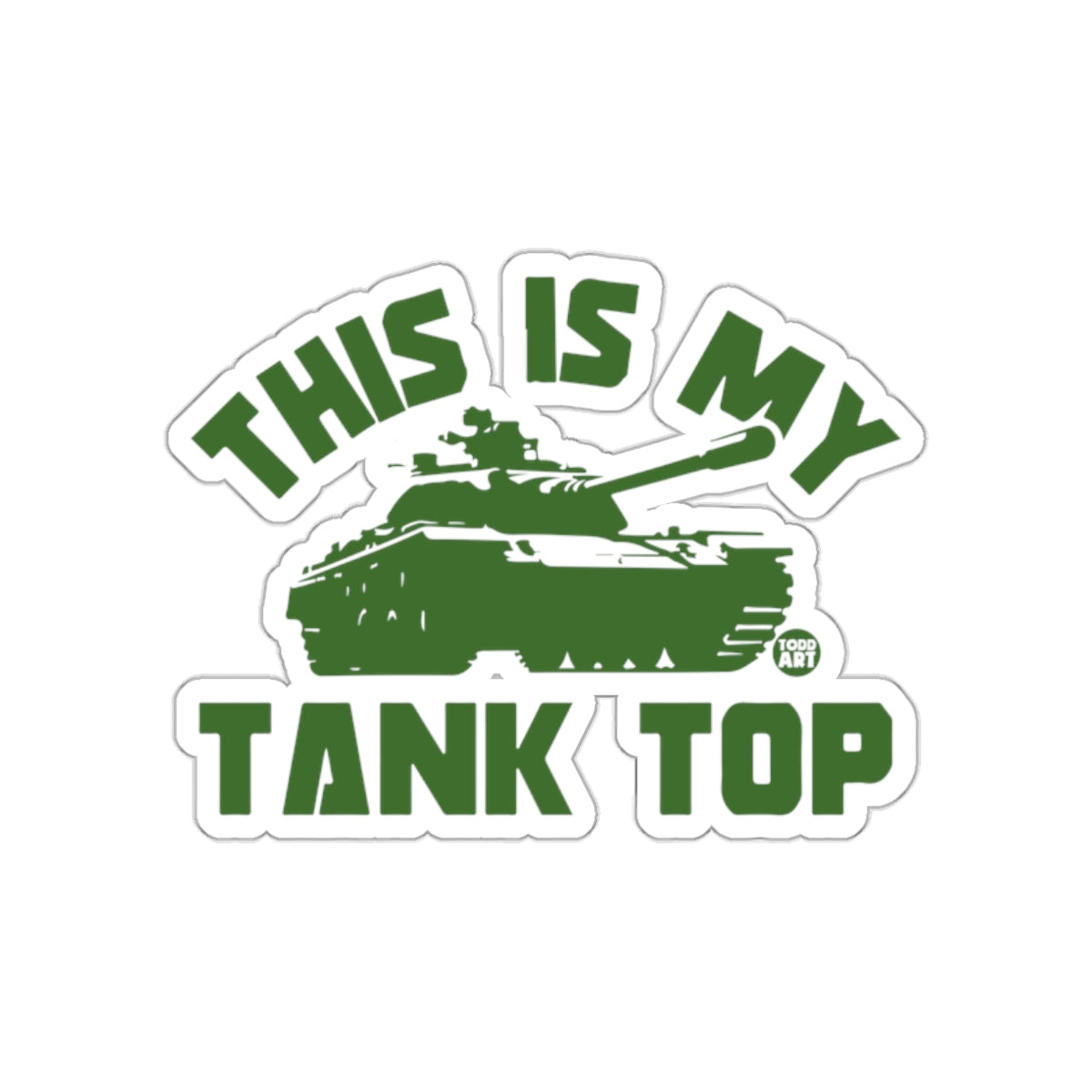 This Is My Tank Top Funny Military Tank Product