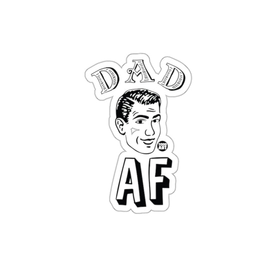 Retro Style Dad AF Fun Father's Day Sticker