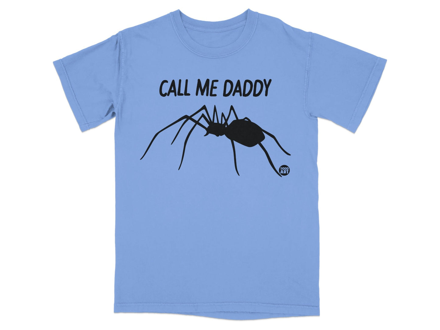 Call Me Daddy Spider Themed T-shirt for Casual Wear