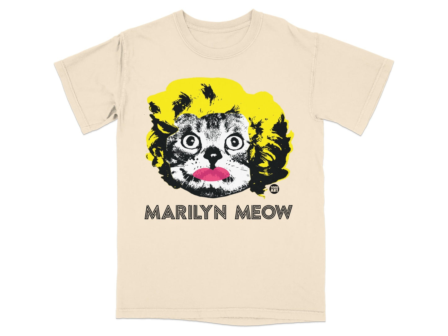 Marilyn Meow Graphic Print T-shirt Product