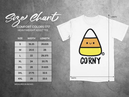 Corny Graphic Comfort Colors Heavyweight Adult Tee