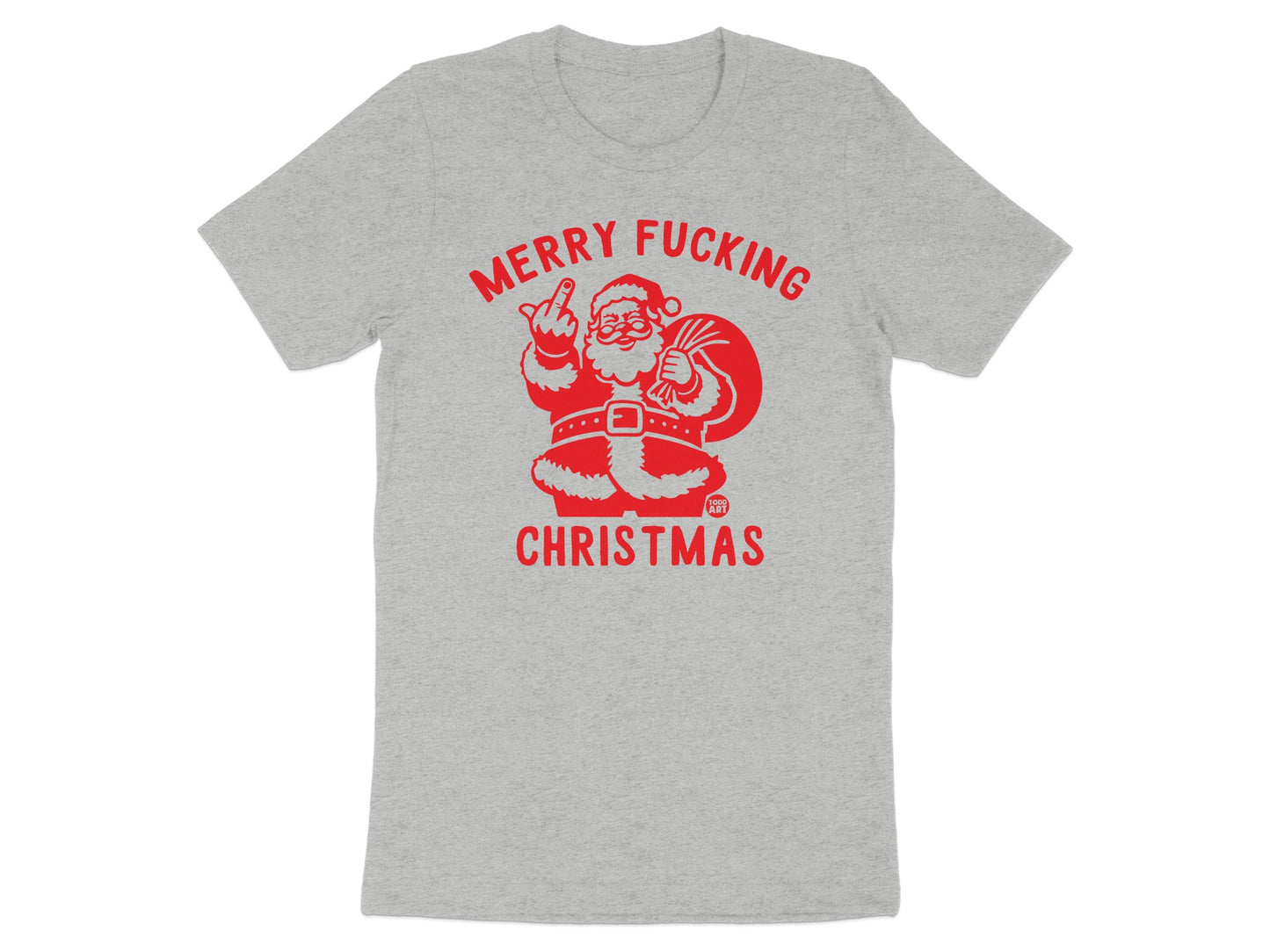 Merry Fucking Christmas Santa Shirt Holiday Apparel