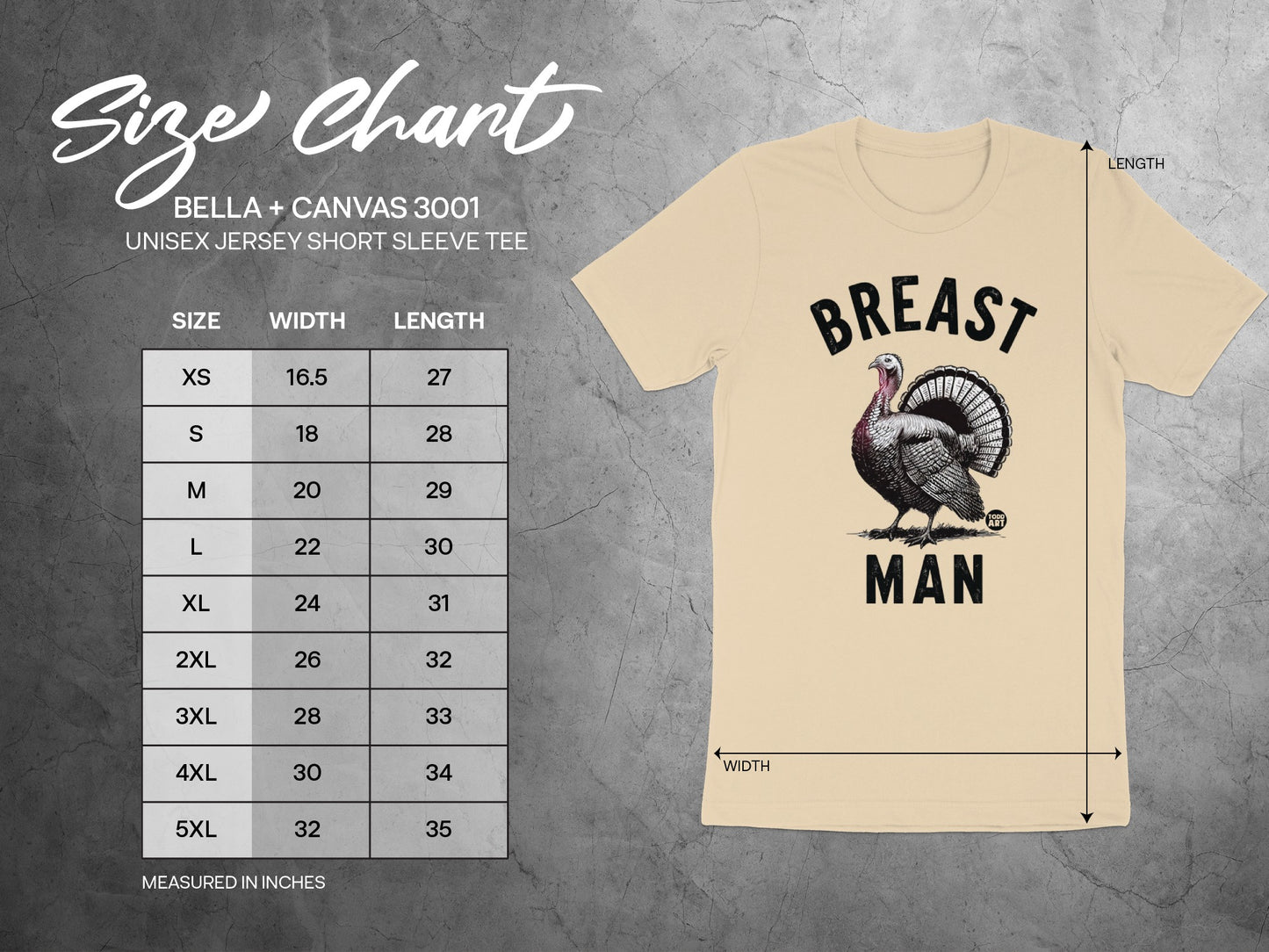 Breast Man Turkey Design Short Sleeve Tee product type