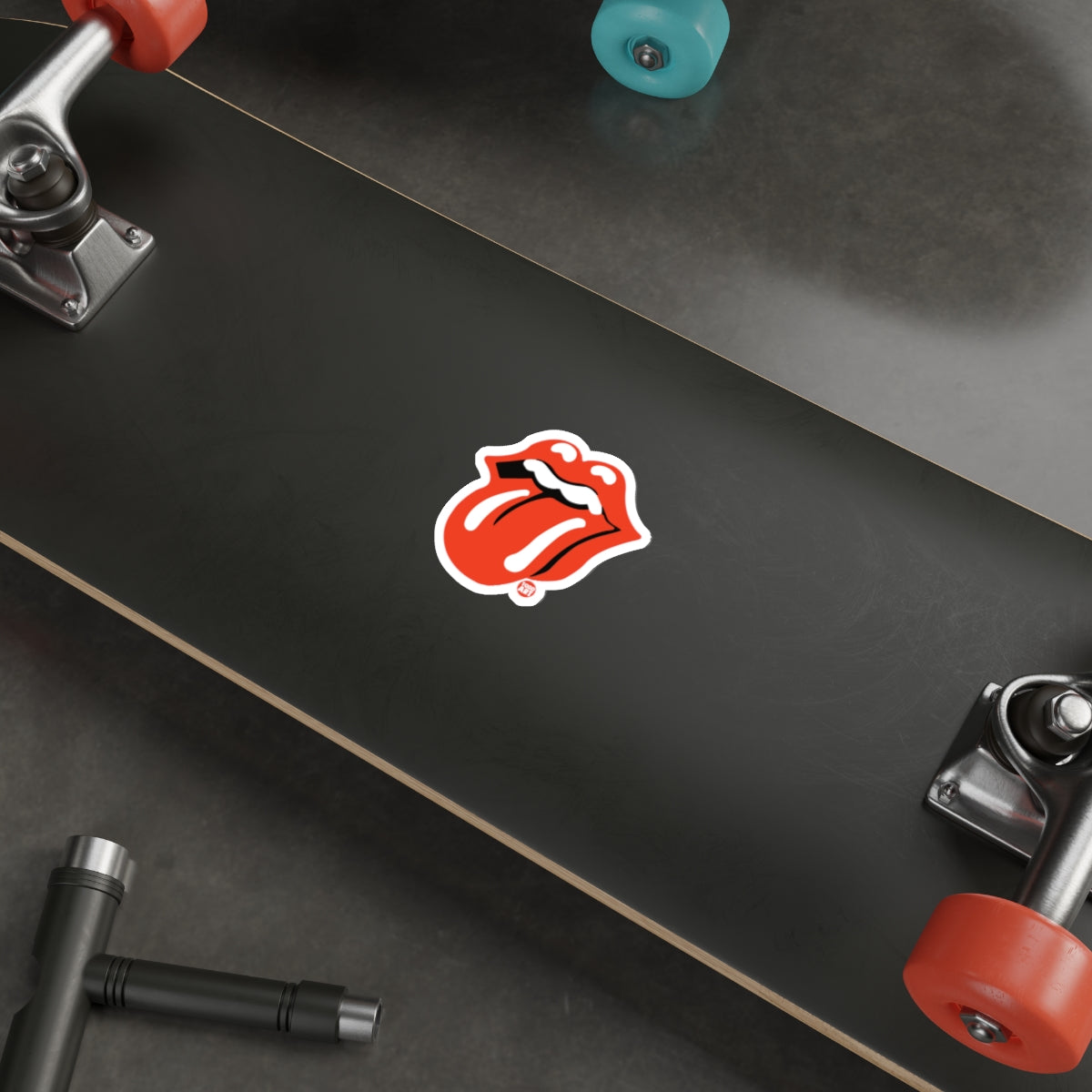 Todd Art Tongue Classic Rock Music Inspired Cool sticker