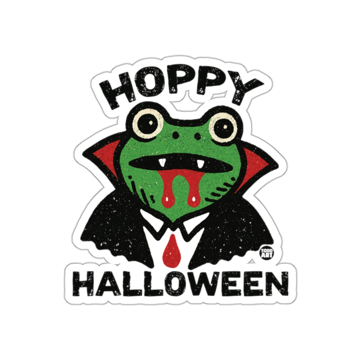 Hoppy Halloween Vampire Frog Design product