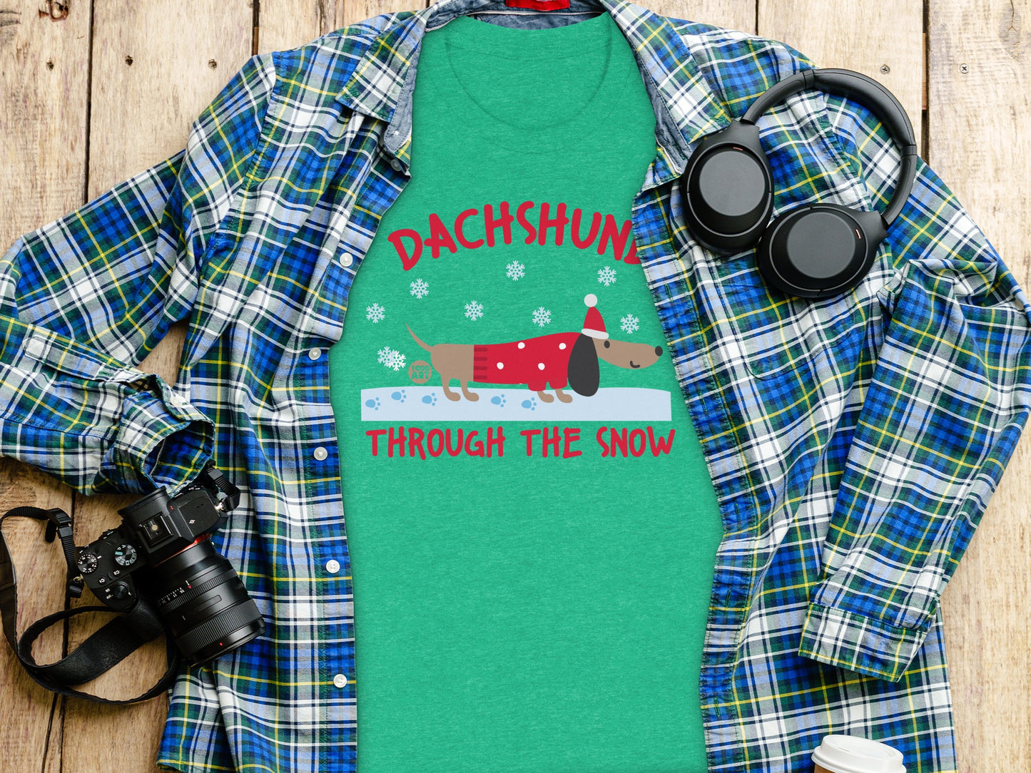 Dachshund Through The Snow T Shirt product type