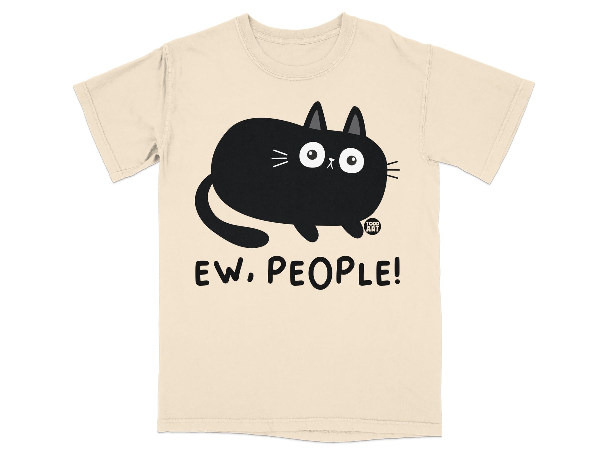 Ew People Cat Tee Funny Graphic Print T-shirt