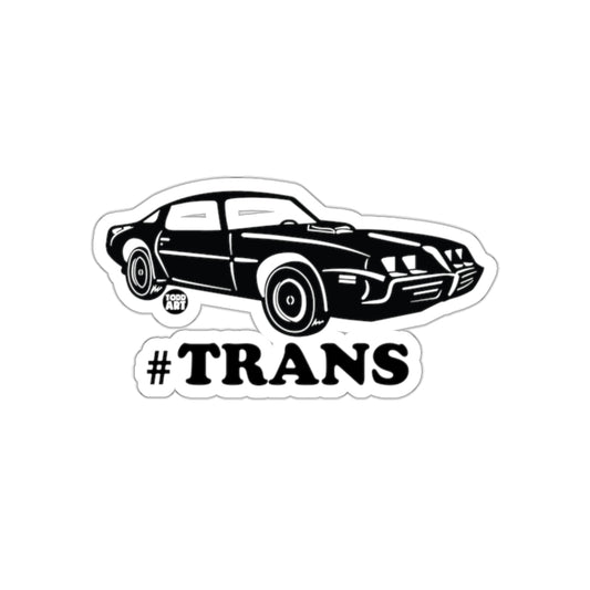 Classic Muscle Car #TRANS Sticker for Auto Enthusiasts