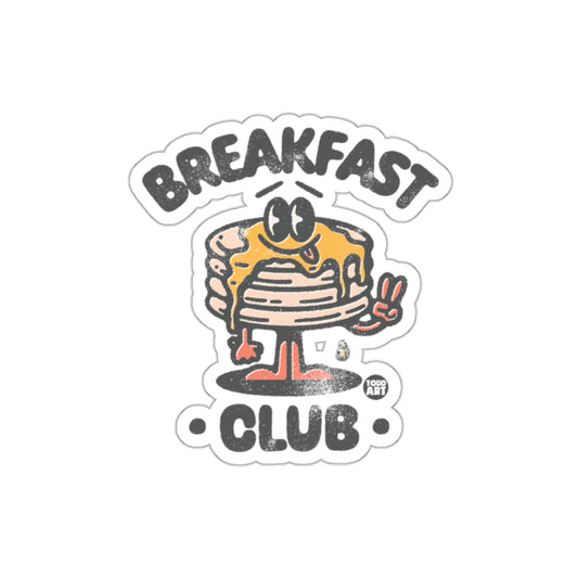 Breakfast Club Sticker for Foodies and Pancake Lovers