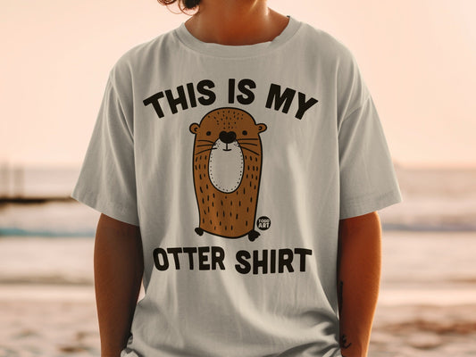 This Is My Otter Shirt Graphic Tee for Animal Lovers