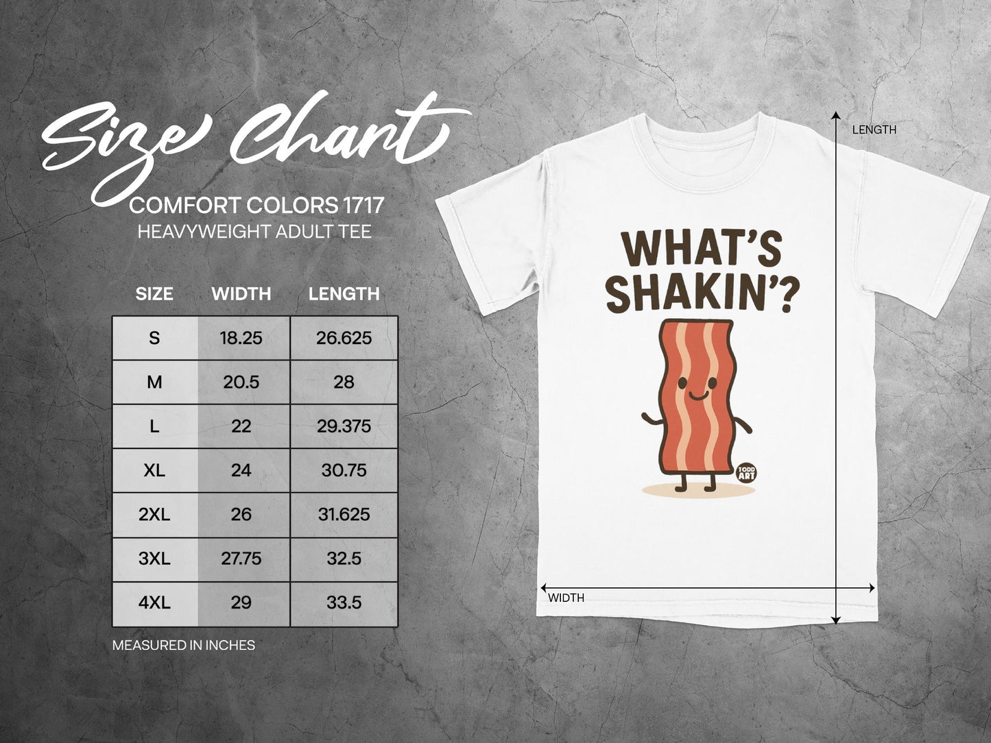 What's Shakin'? Comfort Colors Heavyweight Adult Tee