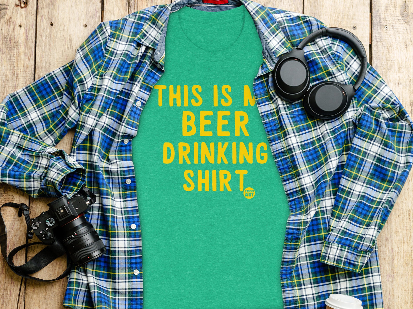 This Is My Beer Drinking Shirt novelty product